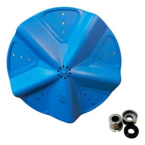 Acoplamento Batedor Agitador Lavadora Newmaq 10kg Azul