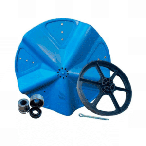 Batedor Agitador Polia Tanquinho Newmaq Azul 10kg 12kg