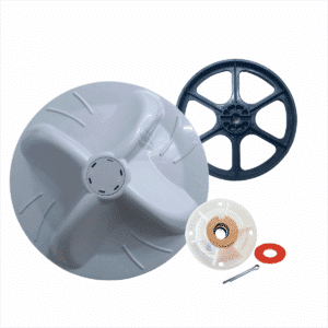 Batedor Cinza Mancal De Bronze e Polia  Tanquinho Newmaq New Up! 10kg