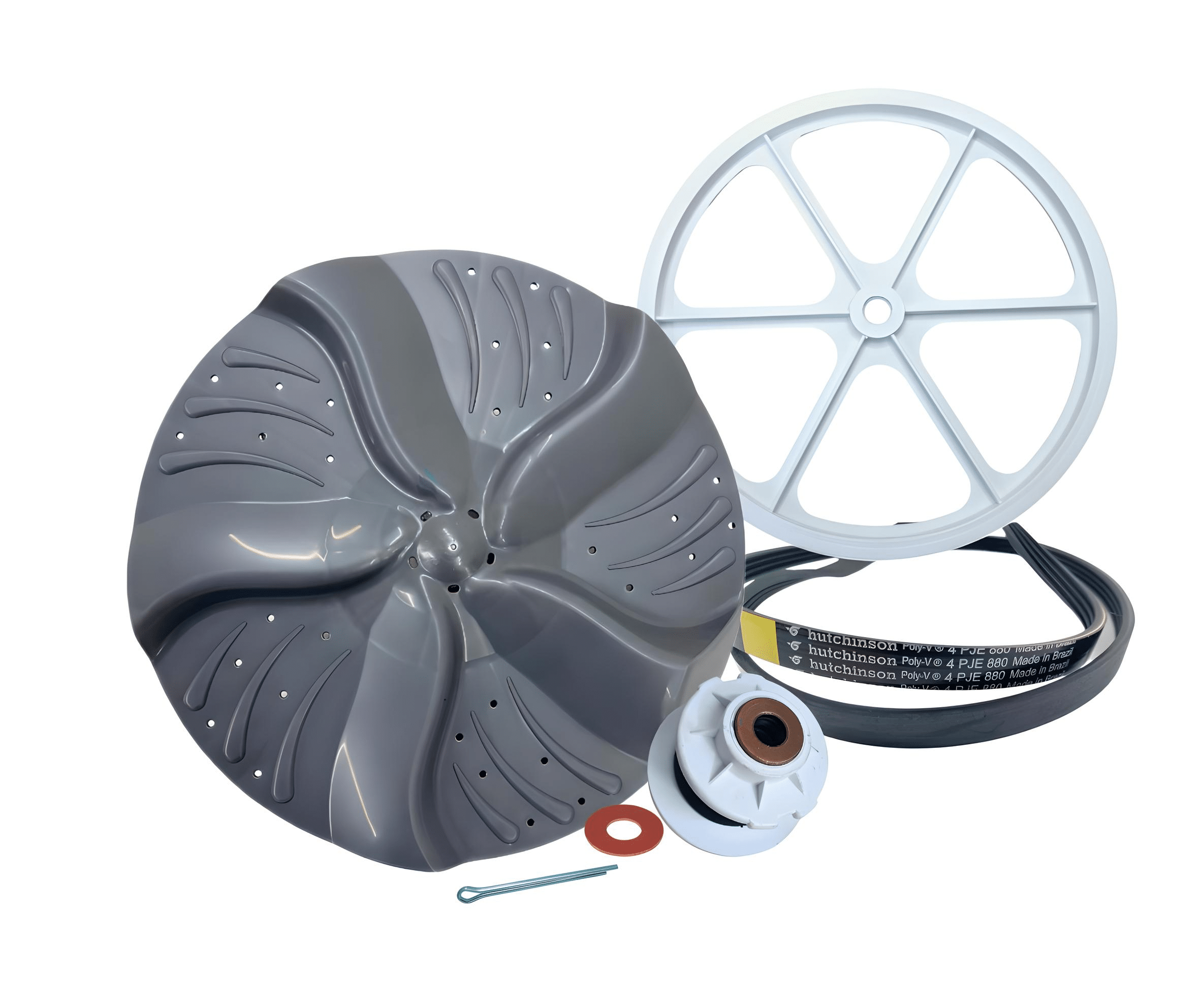 Batedor Lcb 10kg 12kg + Cubo + Polia + Correia